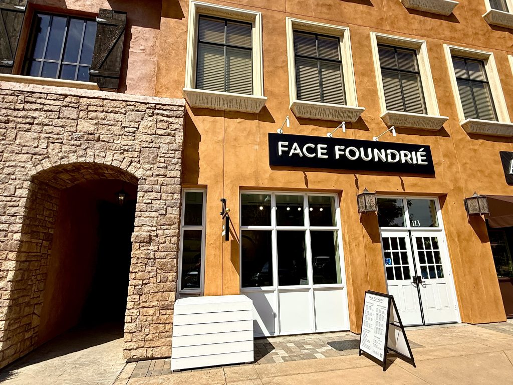 Face Foundrie in El Dorado Hills, California, offering facials and skincare treatments